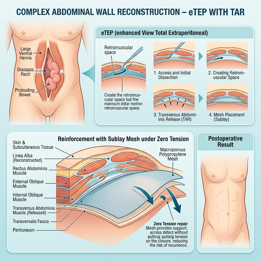 eTEP Repair by Dr. Kumar Chennai