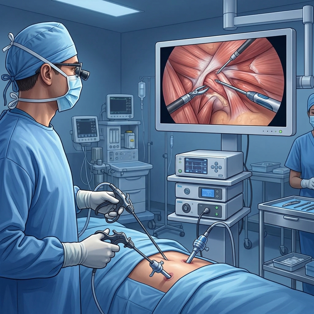 Advanced Robotic Surgery System Setup
