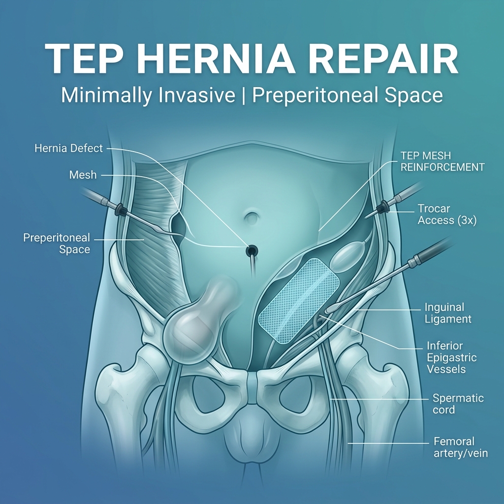 TEP Laparoscopic Hernia Repair